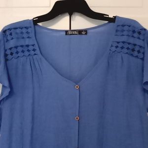 CURE Lace Detailed Tie Front Top 🆕